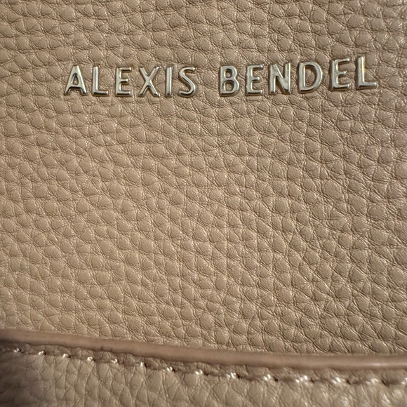 Alexis Bendal Taupe Textured Tote - Picture 2 of 7